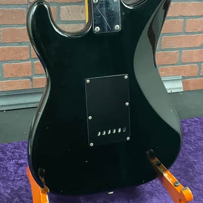 Fender Squier ST-331 Rare Japanese Single Humbucker Stratocaster Mid-1980s - Black image 7
