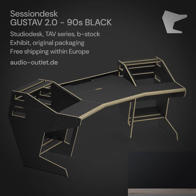 GUSTAV 2.0 90s black, b-stock/original packaging (SRP: 1899€) image 1