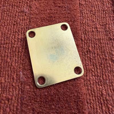 Mighty Mite Brass Neck Plate 1970s #1 image 1