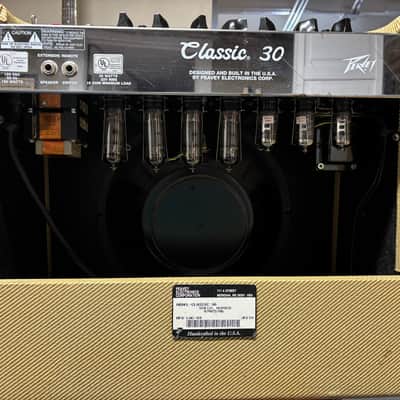 Peavey Classic 30 2-Channel 30-Watt 1x12" Guitar Combo 1994 image 5