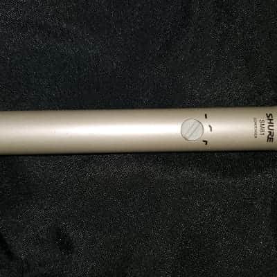 Shure SM81 Small Diaphragm Cardioid Condenser Microphone 1984 - Present - Silver image 1