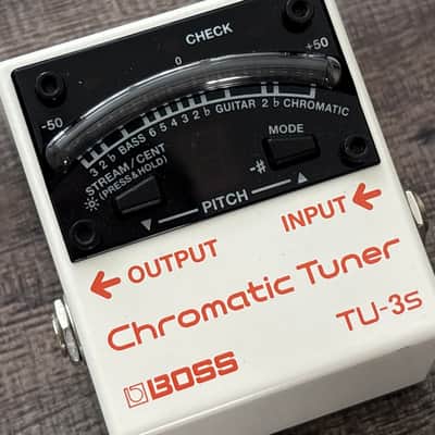 Boss TU-3S Chromatic Tuner 2016 - Present - White image 2