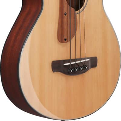 Ibanez AEGB30E-NTG Acoustic-Electric Bass Guitar - Natural Gloss (AEGB30ENTG) image 2