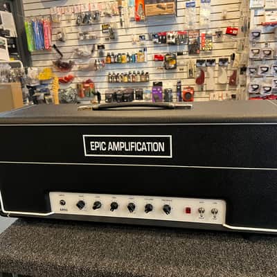 Epic Amplification AR50 50 watt tube guitar amplifier 2020 - Black image 1
