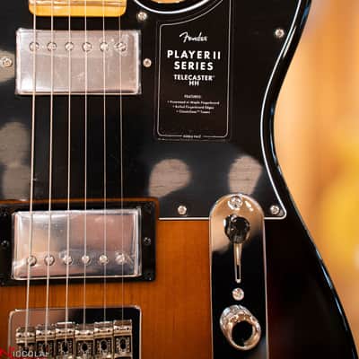 Fender Player II Telecaster HH, Maple Fingerboard, 3-Color Sunburst image 7