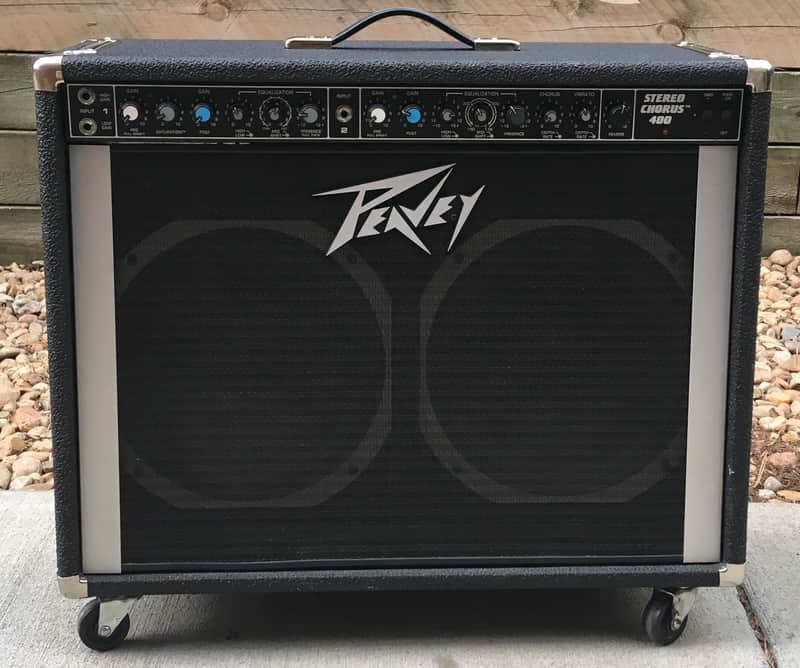 Peavey Stereo Chorus 400 130-Watt 2x12 Guitar Combo image 1