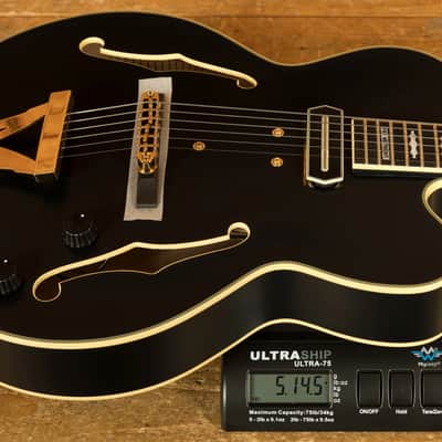 Ibanez PM3C Pat Metheny Hollow Body - Ebony - Black Low Gloss image 8