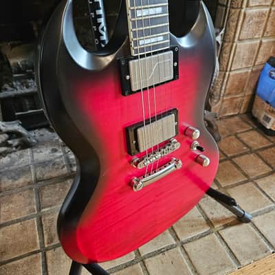 Epiphone SG Prophecy 2021 - Red Tiger Aged Gloss image 4