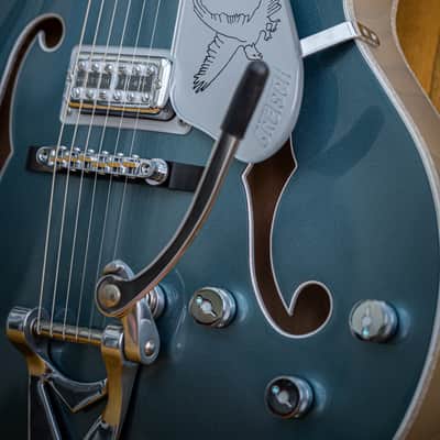 2023 Gretsch G6136T-140 140th Anniversary Double Platinum Falcon (DEMO VIDEO) image 8