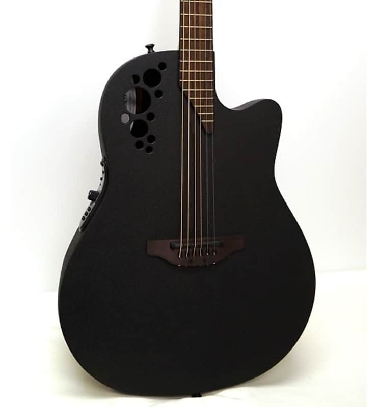 Ovation 1868TX-5 Pro Series Elite TX Super Shallow Solid A-Grade Sitka-Spruce Top Maple Neck 6-String Acoustic-Electric Guitar image 1