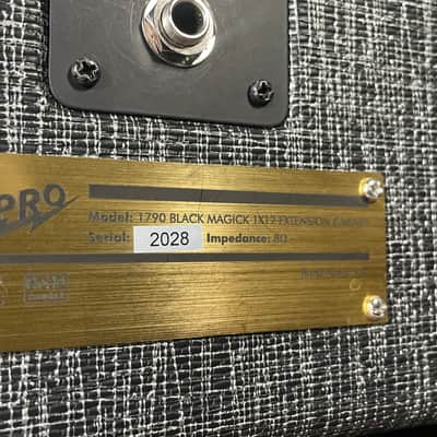 Immagine Supro 1790 Black Magick 75-Watt 1x12in Guitar Speaker Cabinet - 6