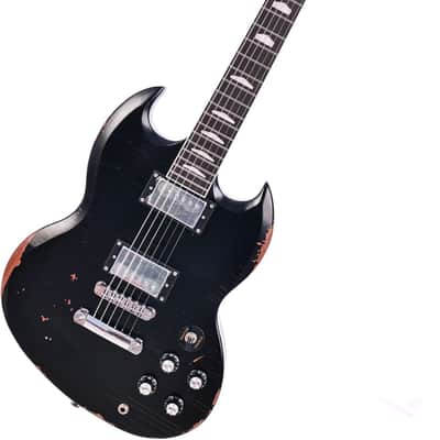 Samick SPG-650 set neck Electric Guitar with vine neck inlay | Reverb