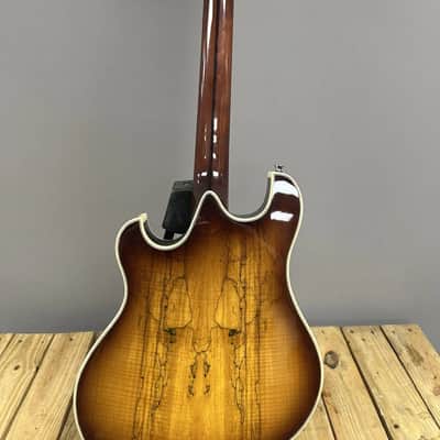 Zuwei Semi hollow Tobacco Burst Guitar image 7