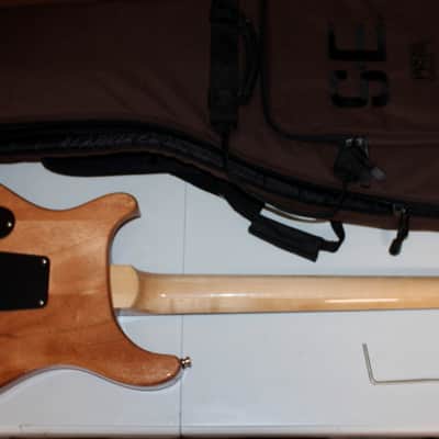 PRS SE Custom 24 Electric Guitar Bonnie Pink Seymour Duncan PRS Locking Tuners image 6