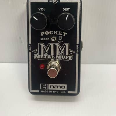 Electro-Harmonix Pocket Metal Muff Distortion with Mid Scoop 2008 - 2020 - Black image 1