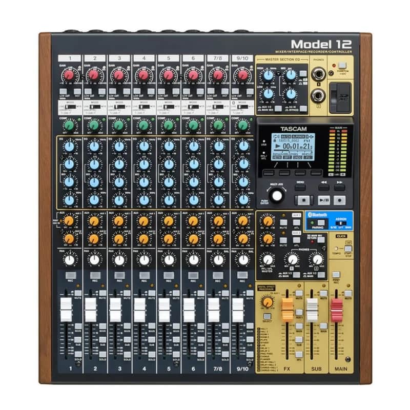 Tascam Model 12 All-In-One Production Mixer image 1