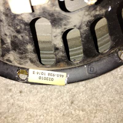 1969 Oxford/Fender 10J4-5, 8 ohm, 10" inch speaker image 4