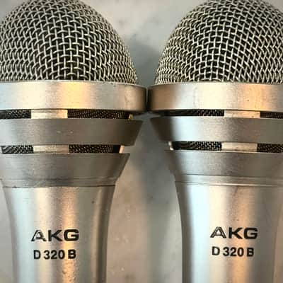 AKG D 320 B 1970’s - Silver (pair) image 3
