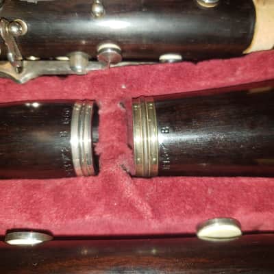 Buffet Crampon R13 Vintage Model Silver Clarinet--Recent Overhaul, Nice! image 7