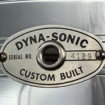 Vintage Rogers 7 Line Dyna-Sonic 5x14 COB Snare Drum #4129 (all orig) image 9