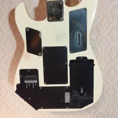 Casio Guitar Synth MIDI Built-in iPD Sound Generator PG-380 1987 - White image 7