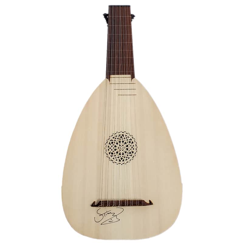 LUTE AUTOGRAPHED BY STING #1 - The David Leach Collection image 1