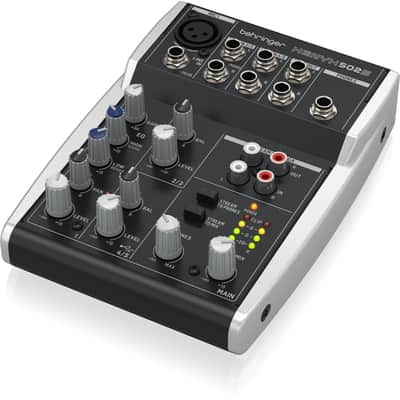Behringer XENYX X502S 5 CHANNEL MIXER Restock Deal image 3