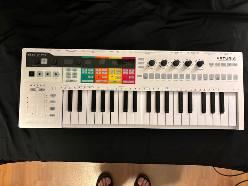 Arturia KeyStep Pro 37-Key MIDI Controller 2020 - Present - White image 1