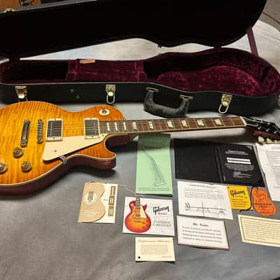 2011 Gibson Custom Shop LPR8 V8 Les Paul Standard Beauty of The Burst #12 of 30 Sunburst Flametop w/OHSC image 18