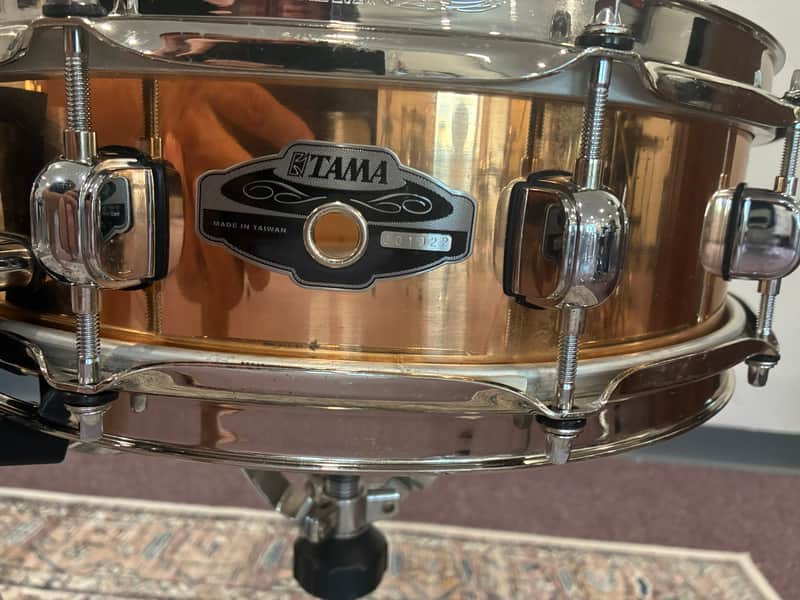 Tama Powermetal Bronze Snare Drum 4x14 - Piccolo image 1