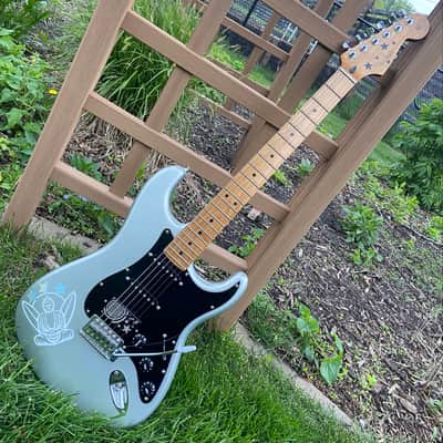 Fender Player Stratocaster - HSS - Billy Corgan Z-One - 2020 - Silver - Maple Fretboard - MIM image 15