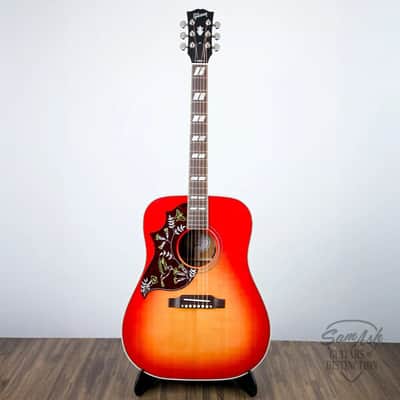 Gibson Hummingbird Standard Vintage Cherry Sunburst Acoustic-Electric Guitar Left-Handed(Bennetbreeze) image 3