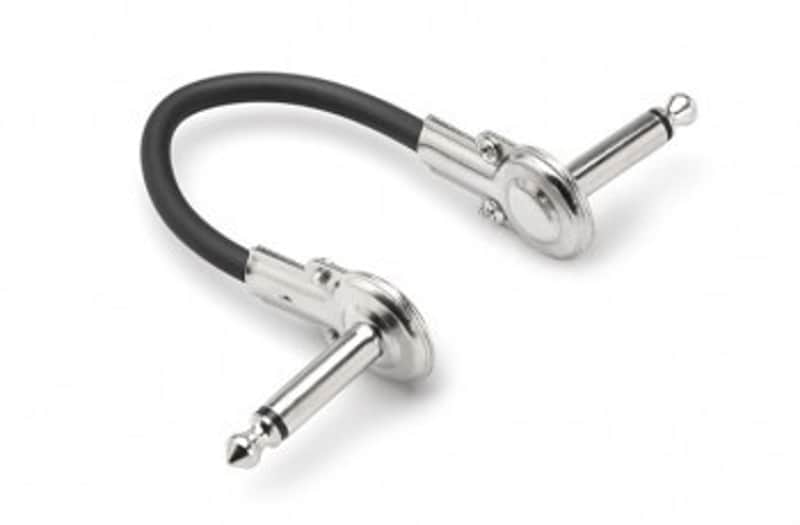 Hosa IRG-100.5  -  6" Low-Profile Right-Angle to Same Guitar Patch Cable image 1