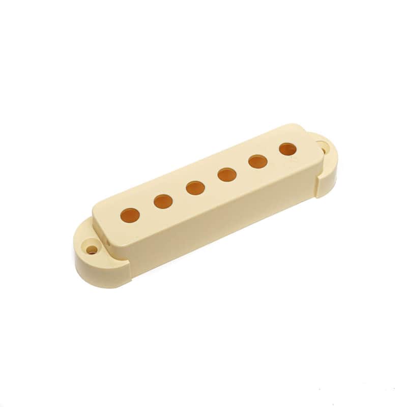 FENDER GENUINE PICKUP COVER FOR JAGUAR AGED WHITE 1998 TO PRESENT - 0054492049 image 1