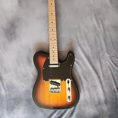 Unbranded Telecaster Style Custom Electric Guitar 2026 Tobacco Burst image 2