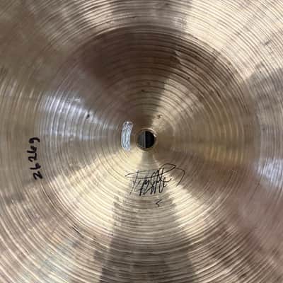 K. Zildjian 22" Ride Cymbal New Stamp 1972-1977 image 6