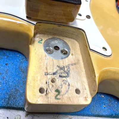 Fender Stratocaster 1976 - Blonde see trough body, Rosewood Fingerboard image 20