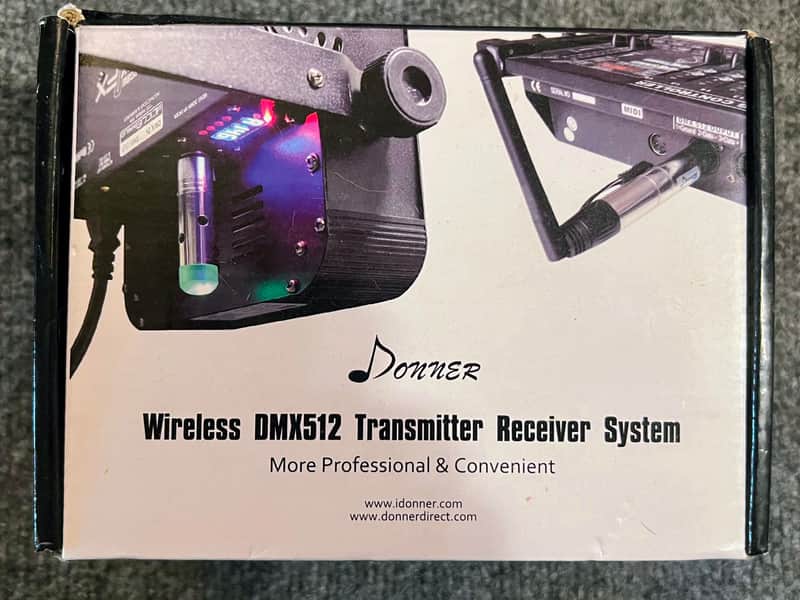 Donner Wireless DMX512 5 Receiver / 1 Transmitter image 1