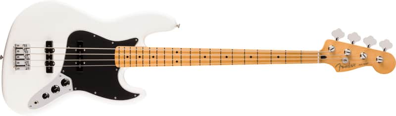 FENDER - Player II Jazz Bass  Maple Fingerboard  Polar White - 0140482515 image 1