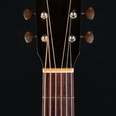 Pre-War Slope Shoulder Sunburst Torrefied Adirondack Spruce and Mahogany Distress Level 1 Used (2023) image 11