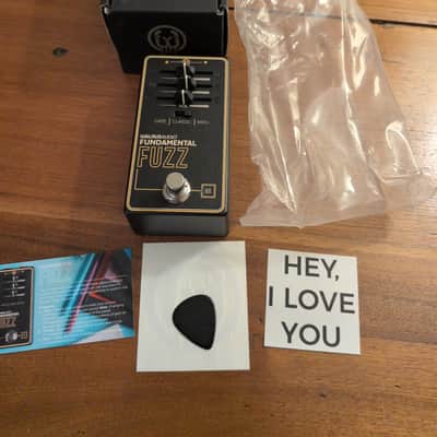 Walrus Audio Fundamental Fuzz 2023 - Present - Black / Orange image 1