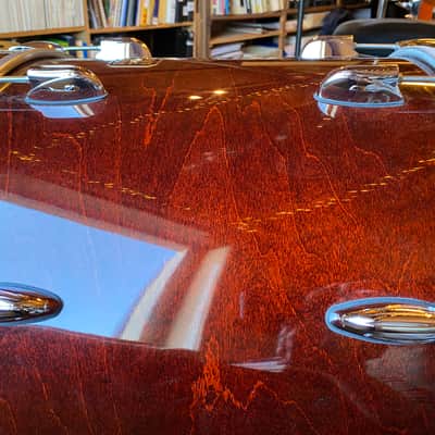 Gretsch USA Custom Bass Drum 22x22 - Walnut High Gloss (2006) image 6