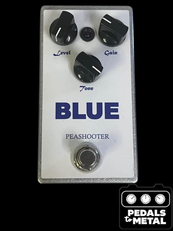 Blue Peashooter - White - X16168 image 1