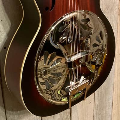Gretsch G9220 Bobtail Round-neck Mahogany Body Resonator Sunburst Acoustic/Electric Guitar ! Support Small Business Buy it Here ! image 4
