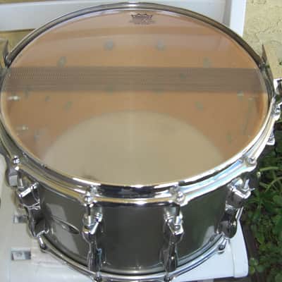 Slingerland Magnum Snare drum 70s/80s era - Silver Mist 14X(9) Mastadon! Near Xlnt Condition! image 11