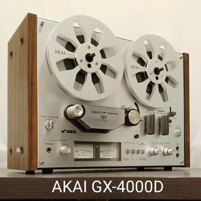 AKAI GX-4000D Rare Vintage Reel-to-Reel Tape Recorder Serviced Working Warranty image 24