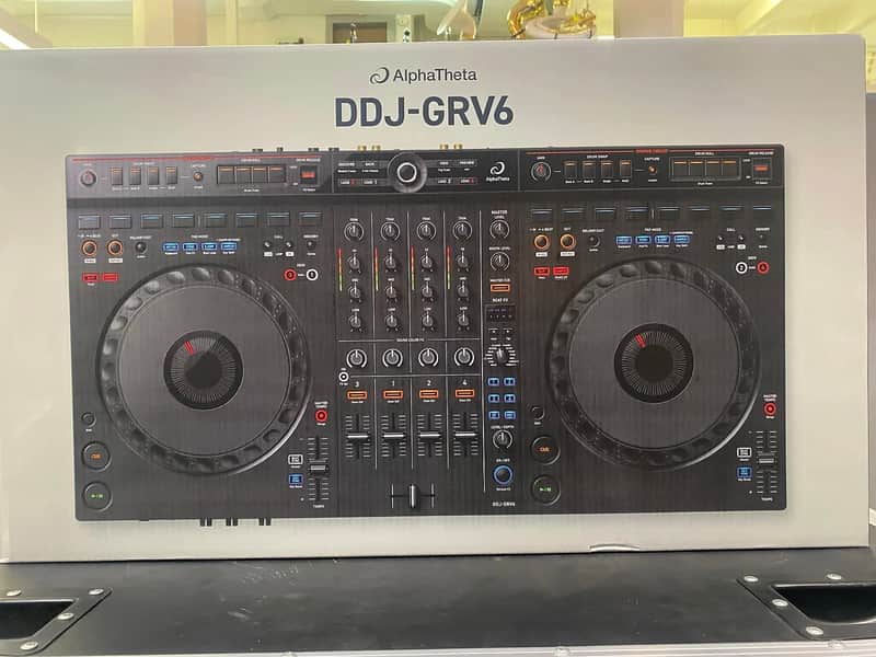 AlphaTheta DDJ-GRV6 4-channel DJ Controller with Groove Circuit image 1