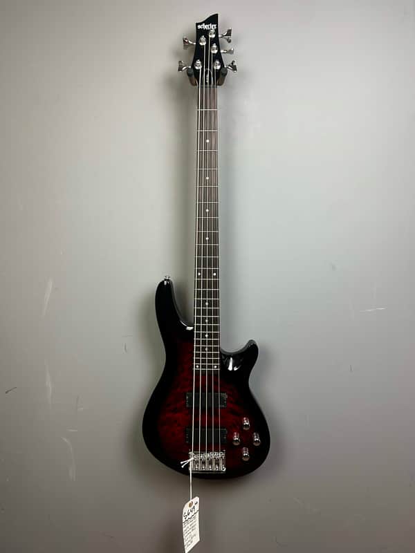 Schecter C-5 Plus 2022 - See Through Cherry Burst image 1
