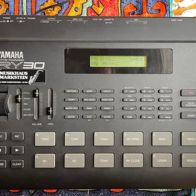 Yamaha RY30 RHYTHM PROGRAMMER Drum Machine w/ power supply New Internal Battery!