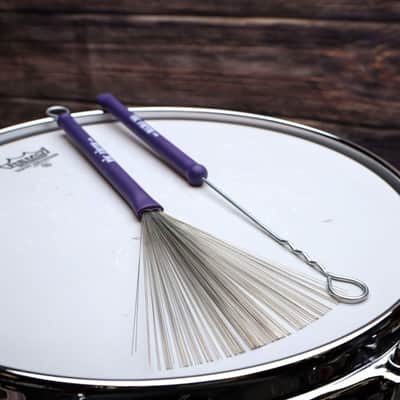 Vic Firth Standard Drum & Percussion Brush Model HB - 1 pair Retractable Handle image 3